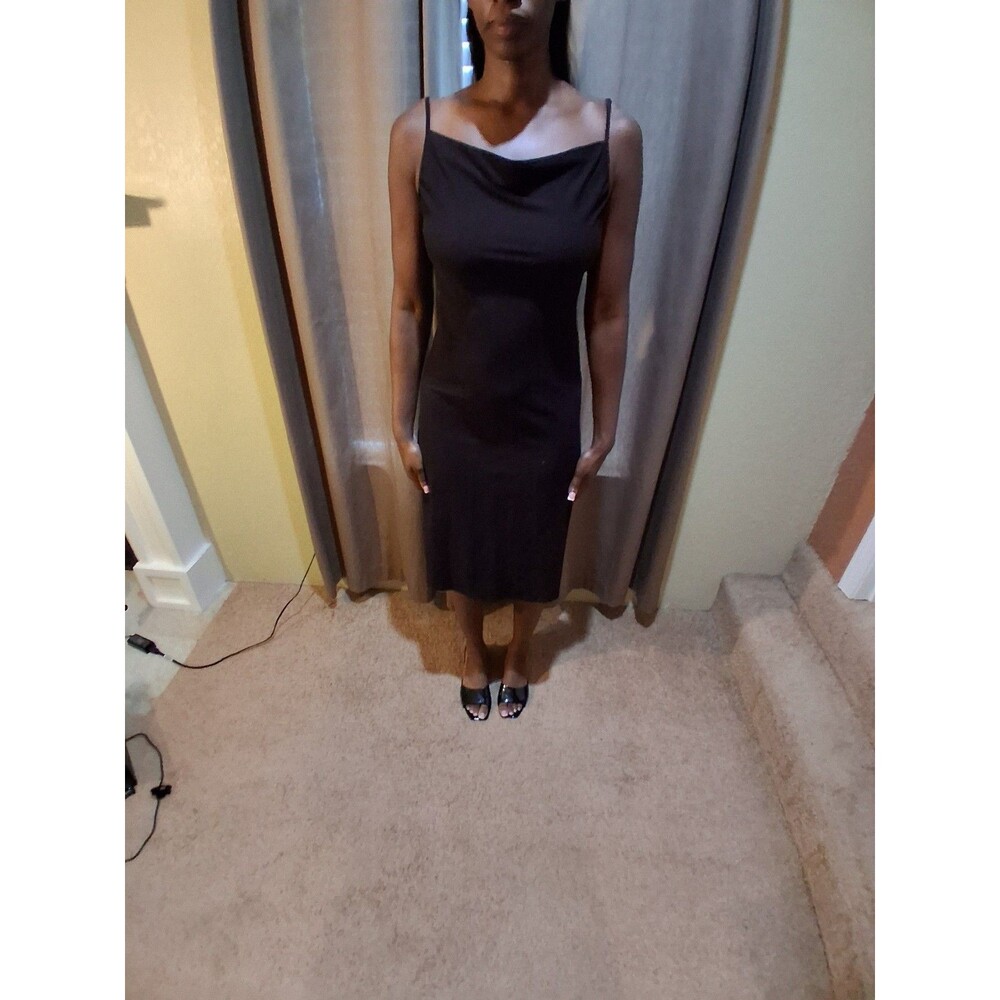 Tehen Spaghetti Strap Maxi Dress - Size 3 Medium Brown $159